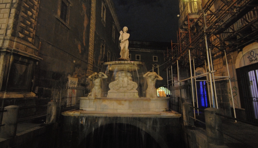 Fontana piazza Duomo