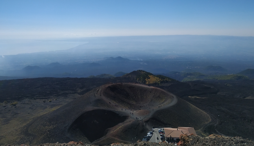 Etna crateri