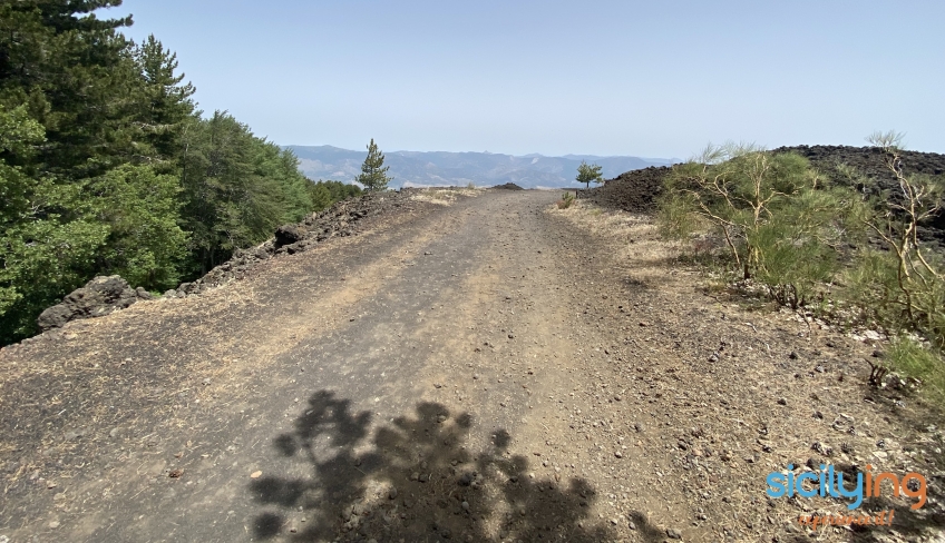 etna tour in mtb