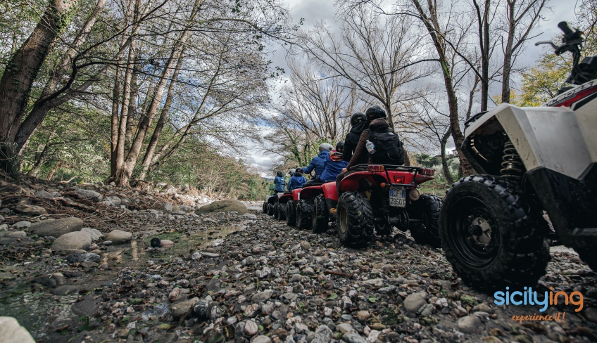 Alcantara ed Etna in quad